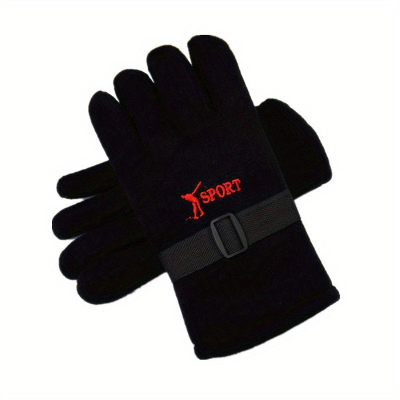 Men's Winter Full Finger Touch Screen Gloves