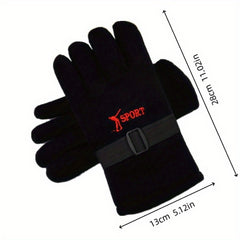 Men's Winter Full Finger Touch Screen Gloves