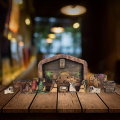 Wooden Nativity Puzzle Table Decoration Christmas Gift