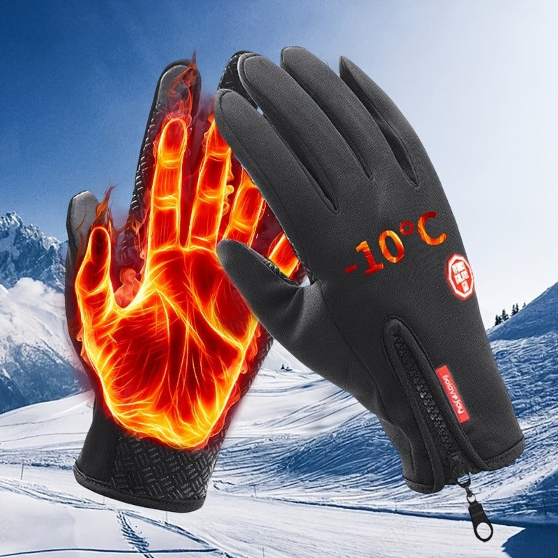 Men's Winter Warm Gloves Windproof Waterproof Touch Screen Gloves