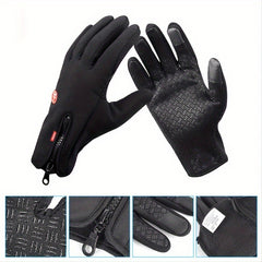 Men's Winter Warm Gloves Windproof Waterproof Touch Screen Gloves