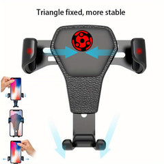 Gravity Car Phone Holder Air Vent Clip Mount Mobile Cell Stand Red Lucky Cloud