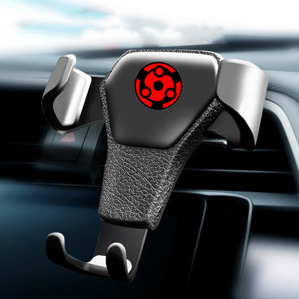 Gravity Car Phone Holder Air Vent Clip Mount Mobile Cell Stand Red Lucky Cloud