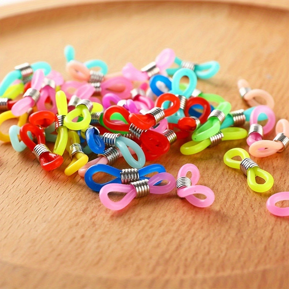 20pcs Knitting Needle Stoppers Soft Silicone Stitch Stopper