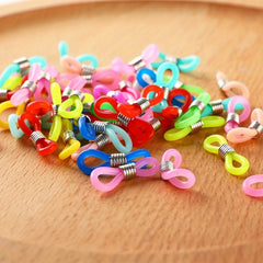 20pcs Knitting Needle Stoppers Soft Silicone Stitch Stopper