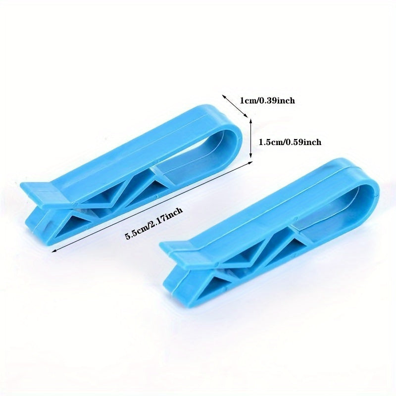 50pcs Garbage Barrel Clip Anti Slip Divider Side Clip Home Supplies