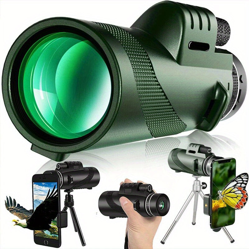 Portable Zoom HD 5000M Mini Telescope for Outdoor Sports Camping
