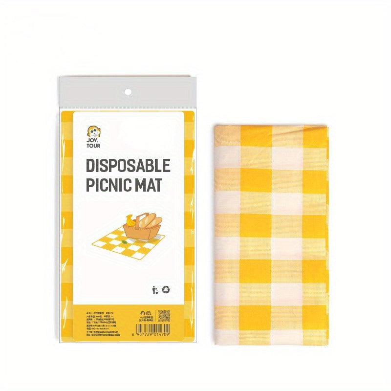 Plaid Picnic Mat Outdoor BBQ Picnic Mat