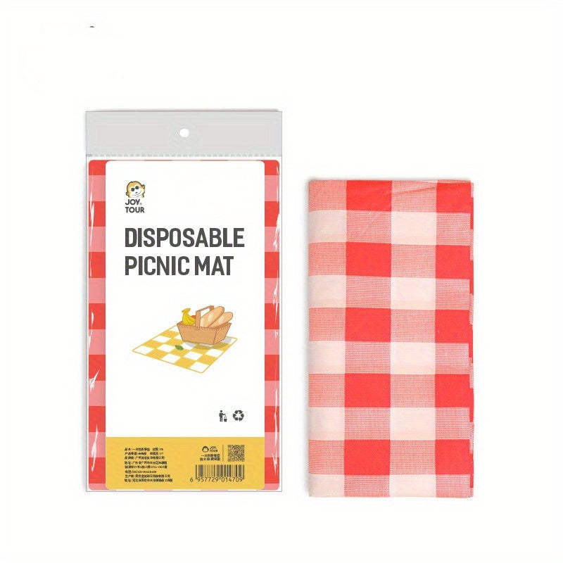Plaid Picnic Mat Outdoor BBQ Picnic Mat