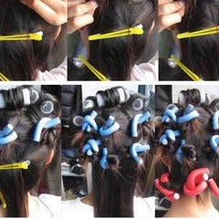 30pcs Flexible Curling Rods Hair Curling Sticks Sponge Hair Rollers