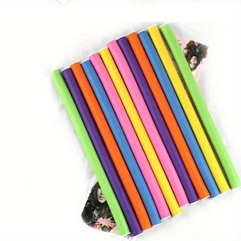 30pcs Flexible Curling Rods Hair Curling Sticks Sponge Hair Rollers