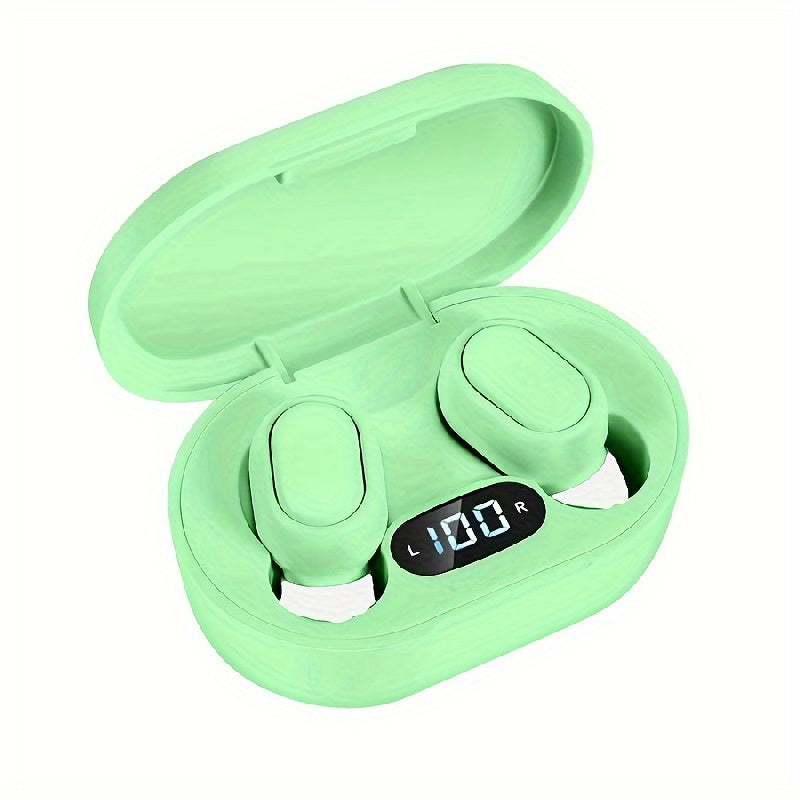 Waterproof Wireless Headphones LED Display Sports Headset