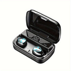 High End Wireless Headphones W Digital Power Display & Waterproof