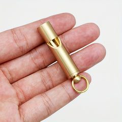 1pc Survival Whistle With Key Chain - Outdoor Emergency Tool