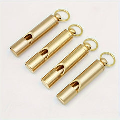 1pc Survival Whistle With Key Chain - Outdoor Emergency Tool