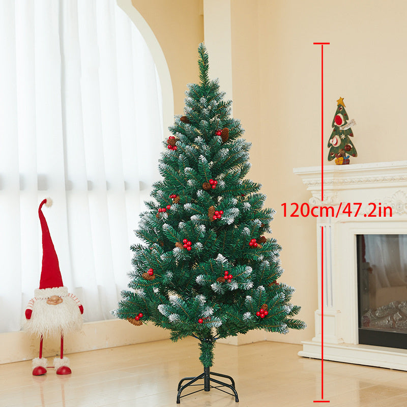 Encrypted PVC Christmas Tree w/ Foldable Stand