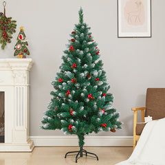 Encrypted PVC Christmas Tree w/ Foldable Stand