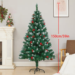 Encrypted PVC Christmas Tree w/ Foldable Stand