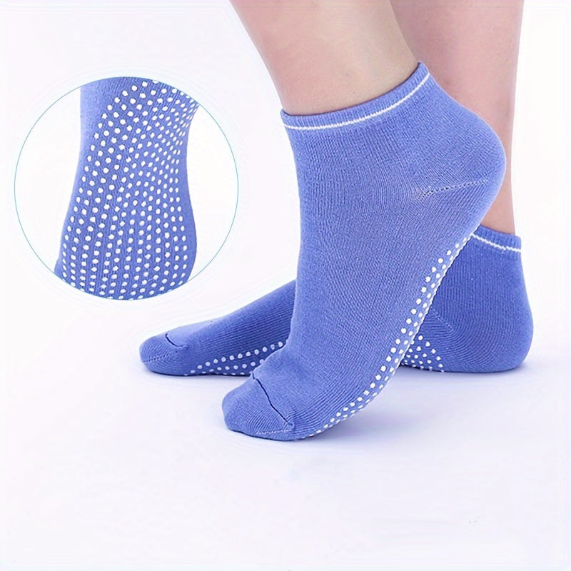 Women's Anti Slip Yoga Socks Breathable Elastic Perfect For Pilates