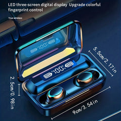 Wireless Hi Fi Stereo Earphones Sports Earbuds for iPhone & Android