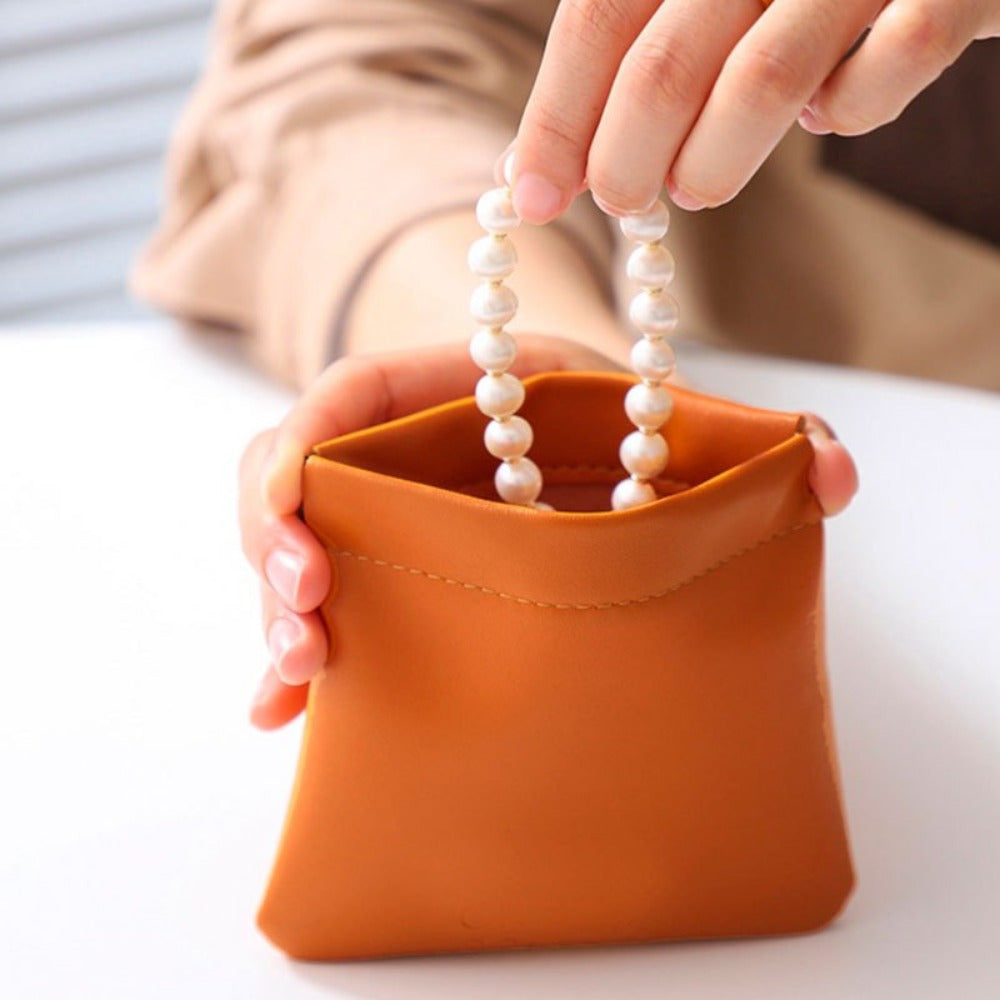 Mini Solid Storage Bag Lightweight Pocket Pouch Portable Lipstick Bag
