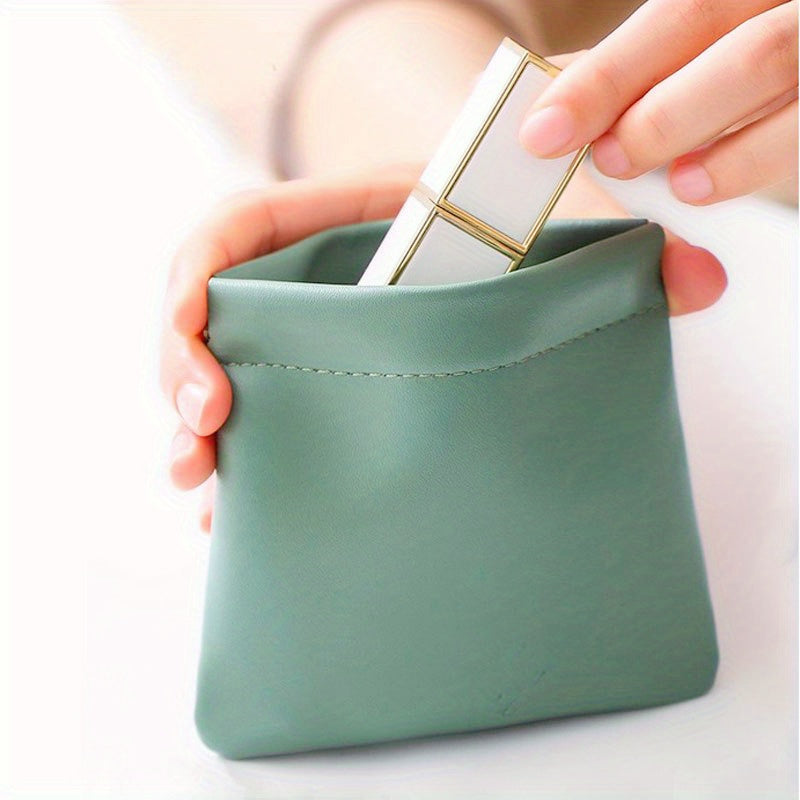 Mini Solid Storage Bag Lightweight Pocket Pouch Portable Lipstick Bag