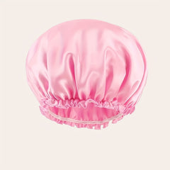 Soft Elastic Satin Bonnet Silky Hair Bonnet Comfortable Night Caps