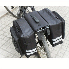 Durable Bike Rear Seat Bag Trunk Pannier for Cycling Travel