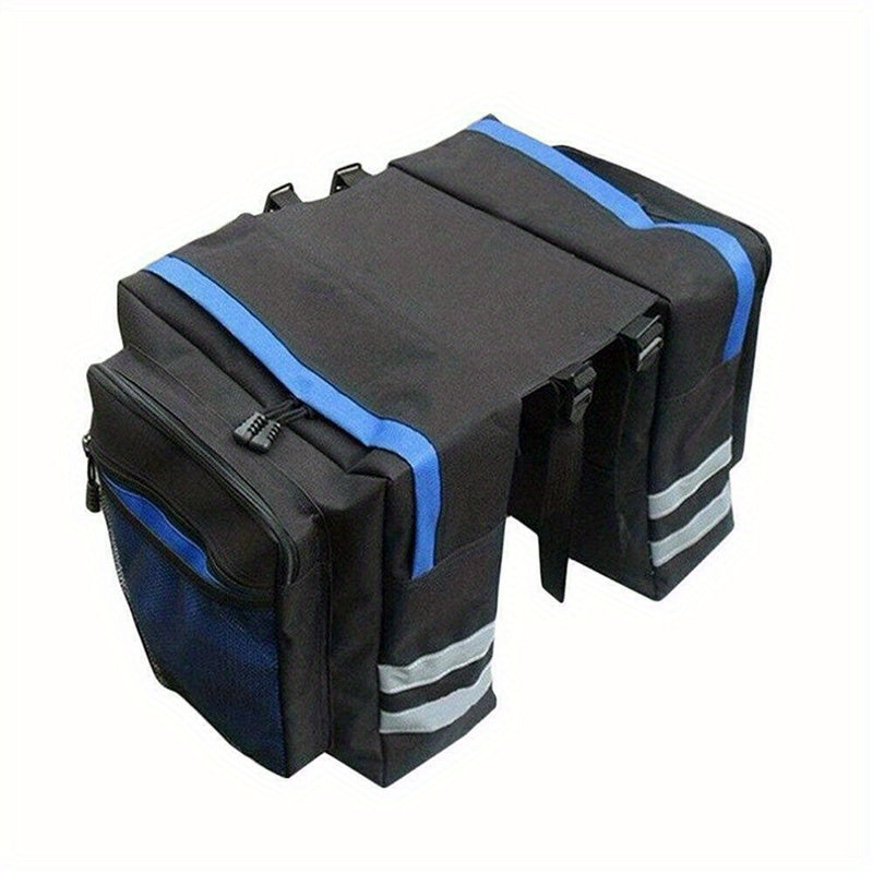 Durable Bike Rear Seat Bag Trunk Pannier for Cycling Travel