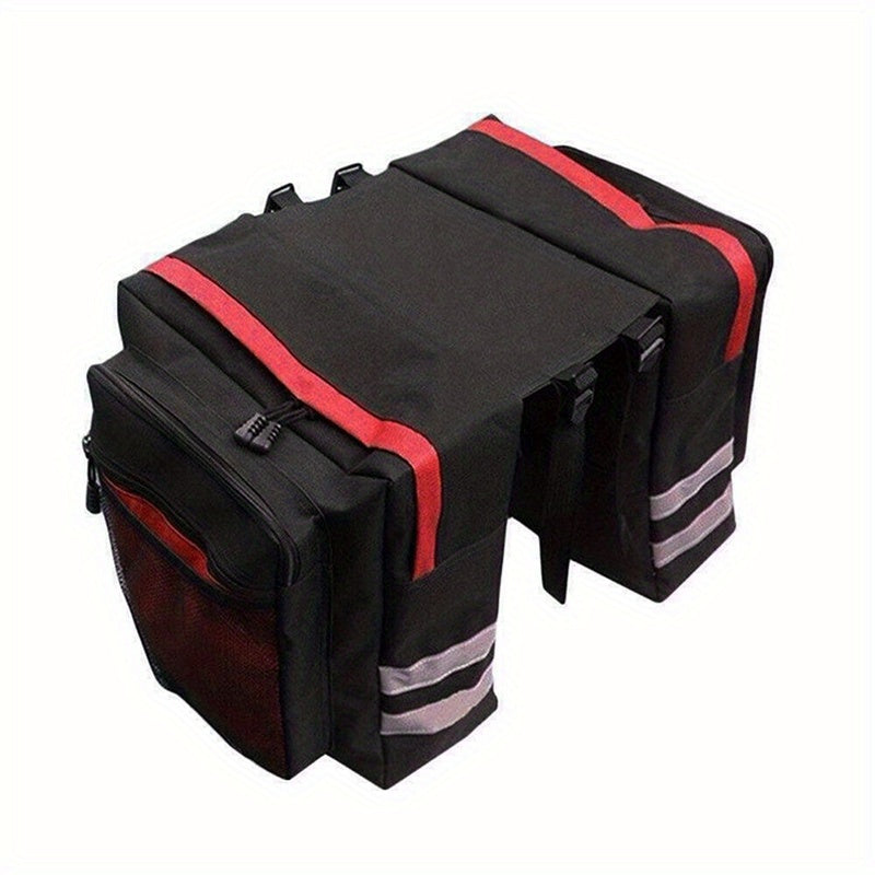 Durable Bike Rear Seat Bag Trunk Pannier for Cycling Travel