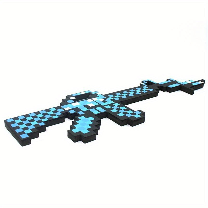 24-Piece Educational Toy Set - Foam Diamond Sword & Toy Machine Gun