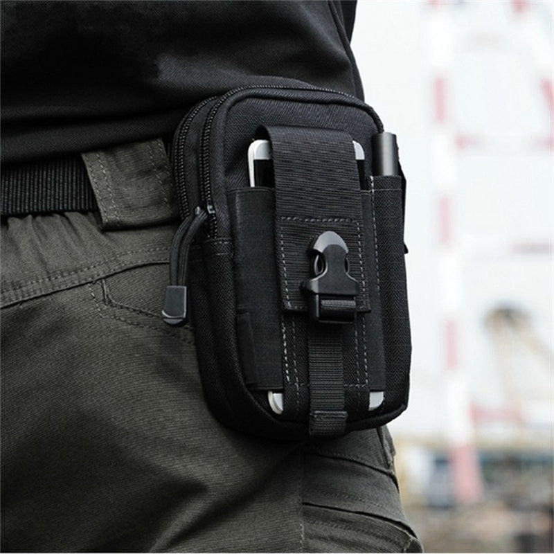 Portable Zipper Waist Bag for Outdoor Sports Fitness Travel