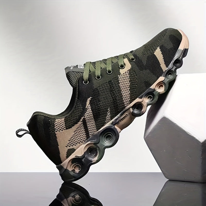 Camouflage Pattern Running Shoes for Women