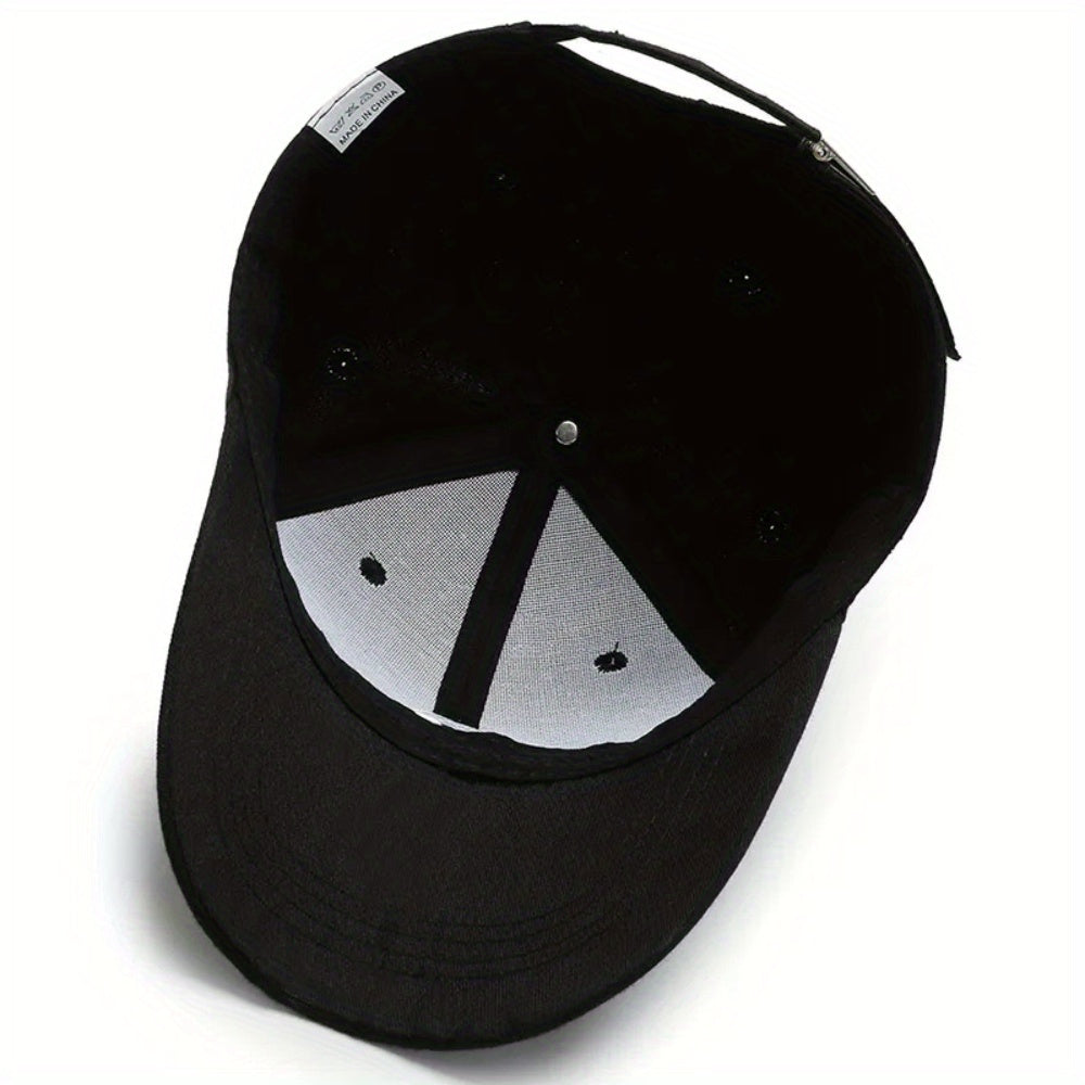 Embroidered S Baseball Cap Sun Hat Hip Hop Cap