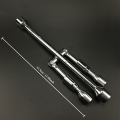 Heavy Duty Folding Lug Wrench for Cars and Trucks
