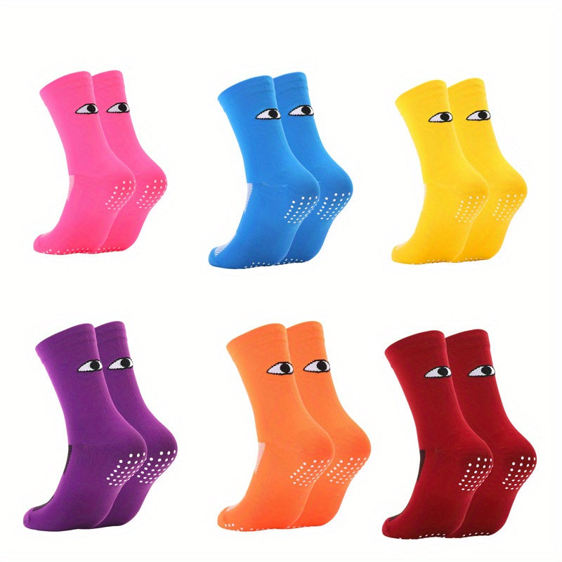Eye Pattern Non Slip Breathable Outdoor Sport Socks