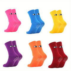 Eye Pattern Non Slip Breathable Outdoor Sport Socks