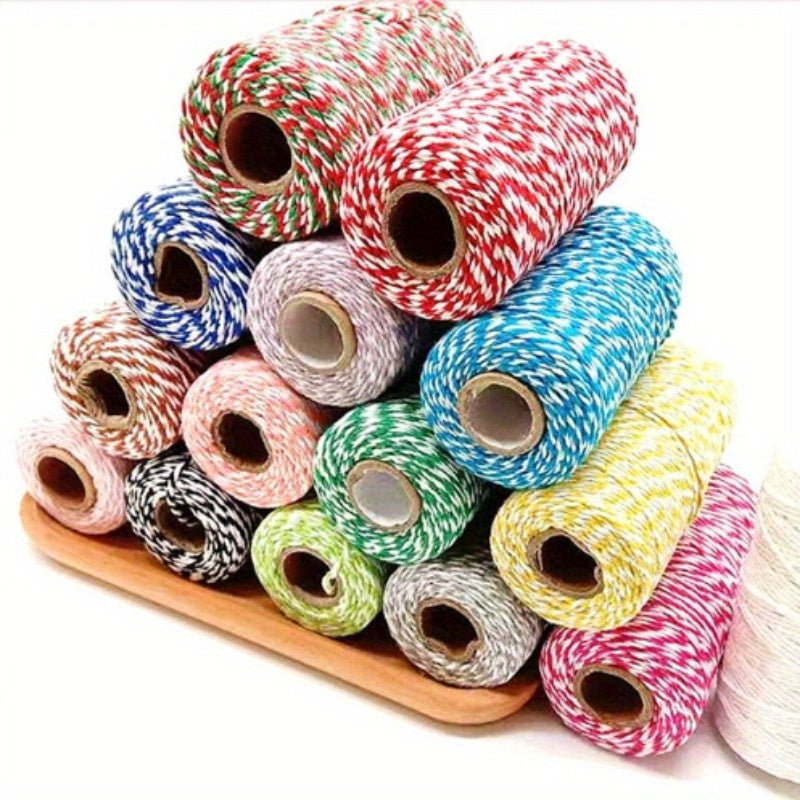100m DIY Cotton Rope for Clothes Gift Packaging