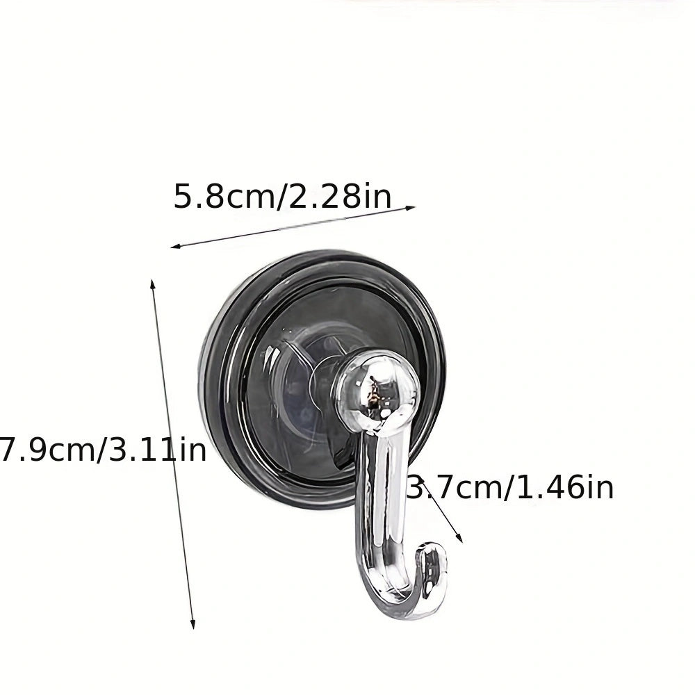1pc Air Suction Cup Hook Vacuum Punching Fixing Non Sticky Hook