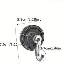 1pc Air Suction Cup Hook Vacuum Punching Fixing Non Sticky Hook