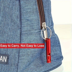 5pcs Emergency Survival Whistles With Keychain Camping Hiking Sports Dog Trainin