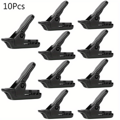 10pcs Awning Clamp Tarp Clips Snap Hangers Tent Camping Tighten Tool