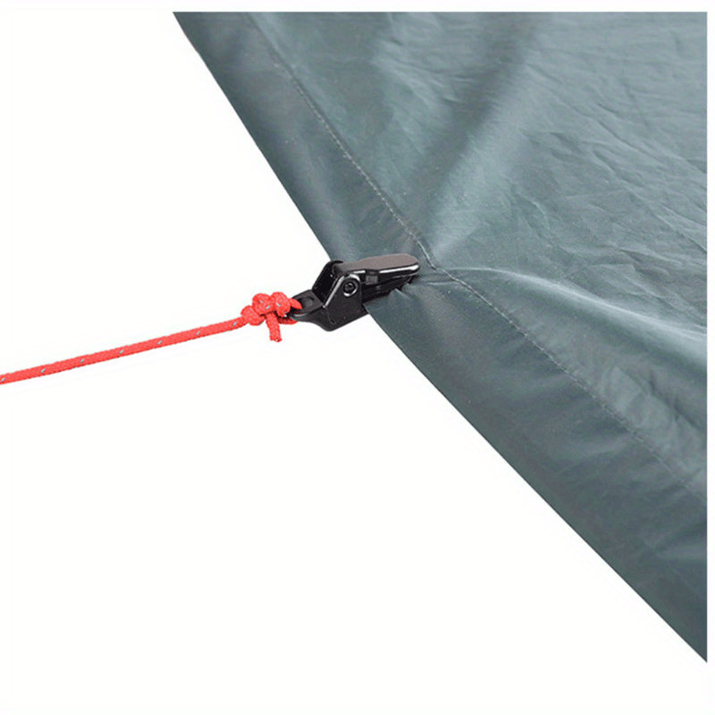 10pcs Awning Clamp Tarp Clips Snap Hangers Tent Camping Tighten Tool