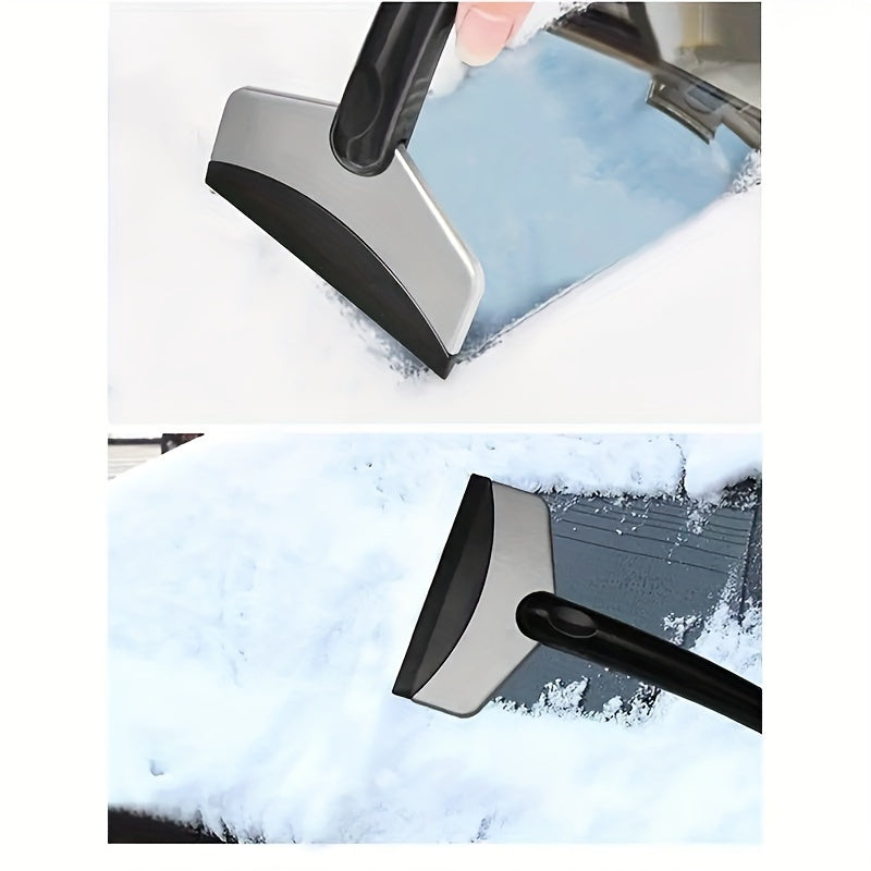 Snow Shovel Car Windshield Deicing Tool Stainless Steel Snow Removal