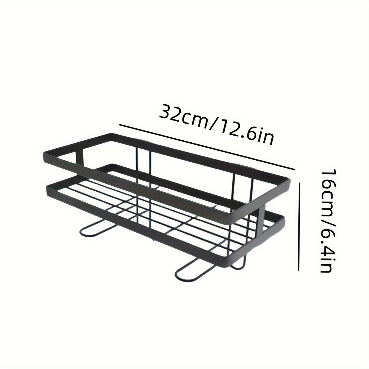 Bathroom Toilet Storage Shelf Organizer With Toilet Paper Holder