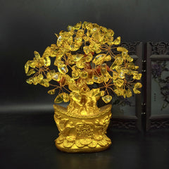 Rich Tree Ornament Opening Gift Office Ornament Lucky Gift