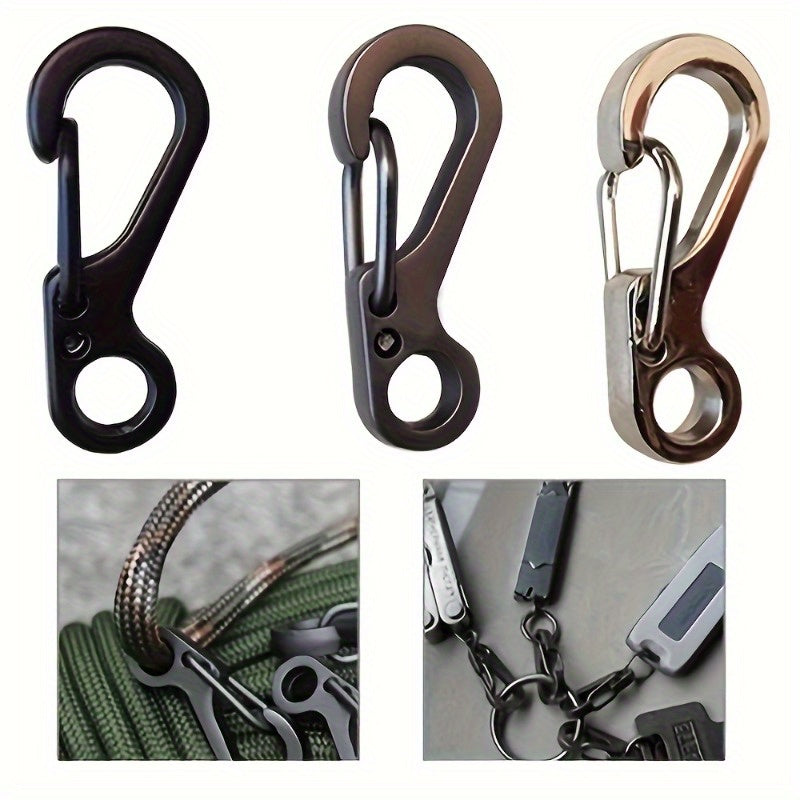 5pcs Mini Carabiner Camping Climbing Keychain