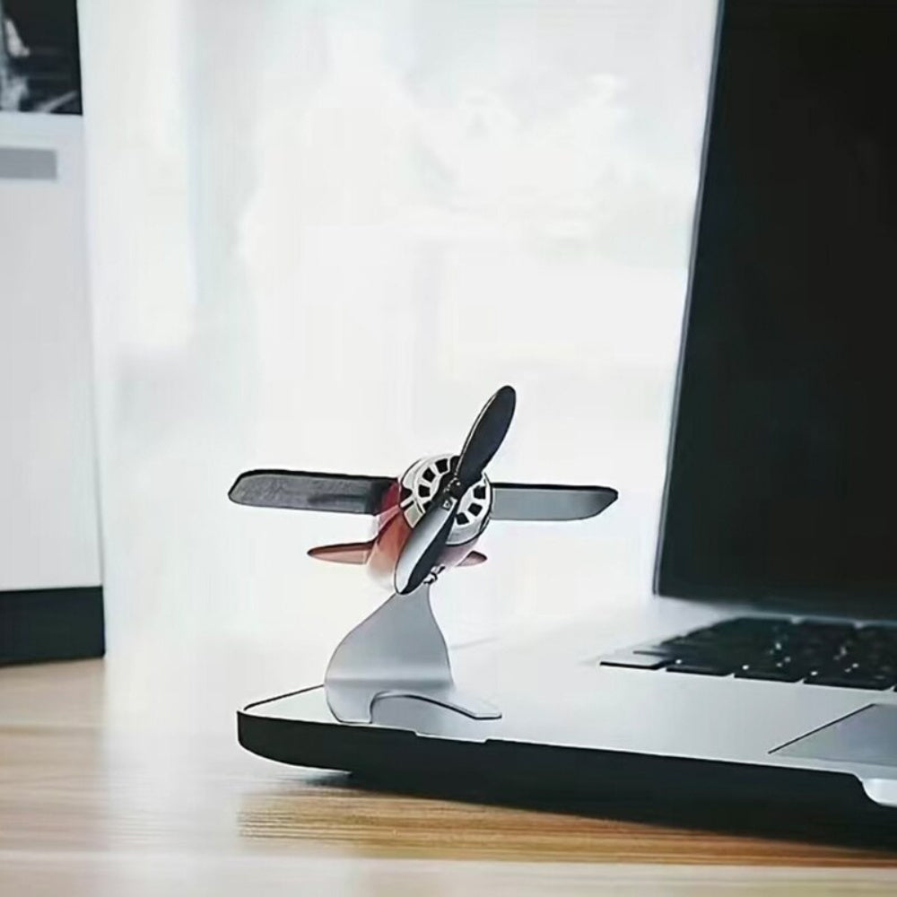 Solar Airplane Men's Car Decoration & Gift - Car Interior Accessories