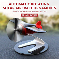 Solar Airplane Men's Car Decoration & Gift - Car Interior Accessories