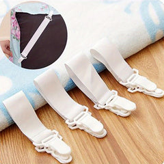 4pcs Bedsheet Fastener Clip Anti-skid Clamp Loose Fastening